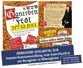 Einladung Ausstellung Ganerben-Fest 2018